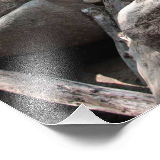 Een beetje vrede foto afdruk (Hoek)