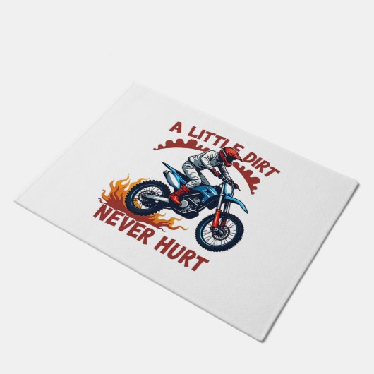 Een beetje vuil doet nooit pijn deurmat (Schuin)