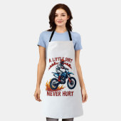 Een beetje vuil doet nooit pijn schort (Gedragen)