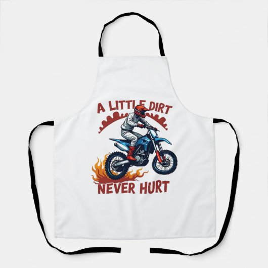 Een beetje vuil doet nooit pijn schort (Voorkant)