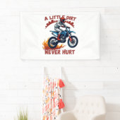 Een beetje vuil doet nooit pijn spandoek (Insitu)