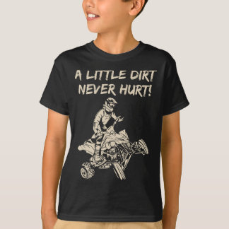 Een beetje vuil nooit Hurt Quad ATV T-shirt