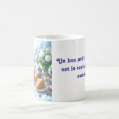 Een beetje waanzin en elegantie - koffiemok (Center)