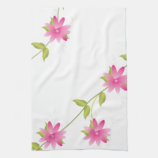 Een beetje wijnstok theedoek (Verticaal)