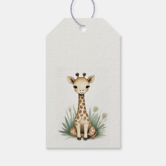 Een beetje wild cadeaulabel (Achterkant)