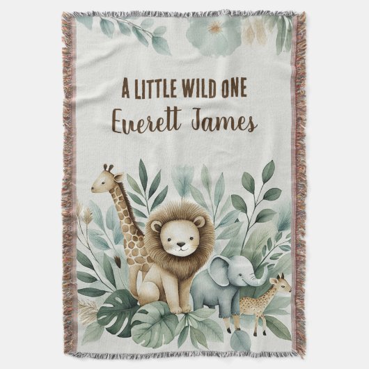 Een beetje wild deken (Voorkant Verticaal)