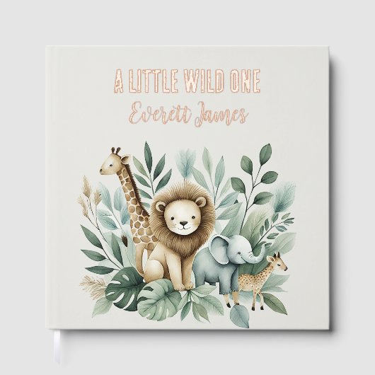 Een beetje wild gastenboek (Voorkant)