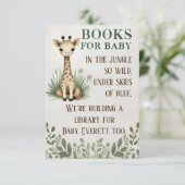 Een beetje wild informatiekaartje (Staand voorkant)