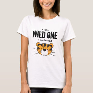 Een beetje wild is op weg naar safari schattige ti t-shirt