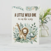 Een beetje wild kaart (Staand voorkant)