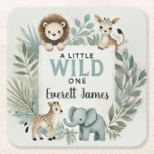 Een beetje wild kartonnen onderzetters (Voorkant)