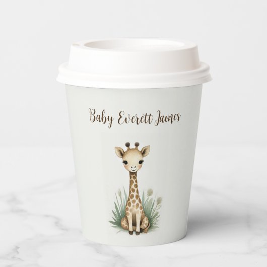 Een beetje wild papieren bekers (Achterkant)