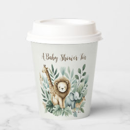 Een beetje wild papieren bekers