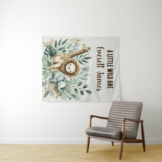 Een beetje wild wandkleed (In Situ (horizontaal))