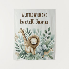 Een beetje wild wandkleed