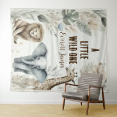 Een beetje wild wandkleed (In Situ (horizontaal))