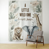 Een beetje wild wandkleed (In situ)