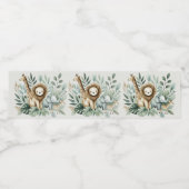 Een beetje wild waterfles etiket (Enkel label)