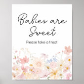 Een beetje wilde bloem is op de manier waarop baby poster (Voorkant)