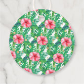 Een beetje wilde is op weg naar het Baby shower va Bedankjes Labels (Achterkant)