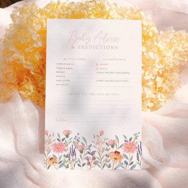 Een beetje Wildflower Baby Voorspelling & Advies S (Creator heeft geüpload)