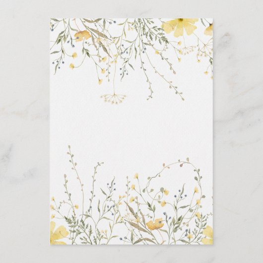 Een beetje Wildflower Nursery Rhyme Trivia Game Informatiekaartje (Achterkant)