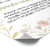 Een beetje Wildflower Verjaardag Tijd Capsule Post Poster (Hoek)