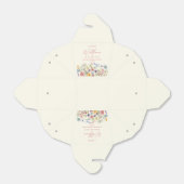 Een beetje Wildflower Wilde Bloem Bloemen Baby sho Bedankdoosjes (Uitgevouwen)