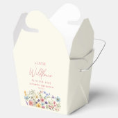 Een beetje Wildflower Wilde Bloem Bloemen Baby sho Bedankdoosjes (Geopend)