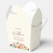 Een beetje Wildflower Wilde Bloem Bloemen Baby sho Bedankdoosjes (Geopend)