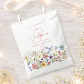 Een beetje Wildflower Wilde Bloem Bloemen Baby sho Bedankzakje (Geknipt)