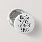 Een beetje Yankee Button (Voorkant /achterkant)