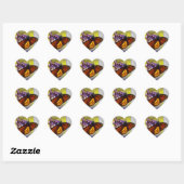 Een beetje zoet ~ Heart Sticker (Vel)