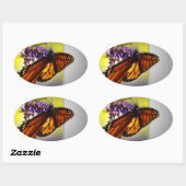 Een beetje zoete ~ ovale stickers (Vel)