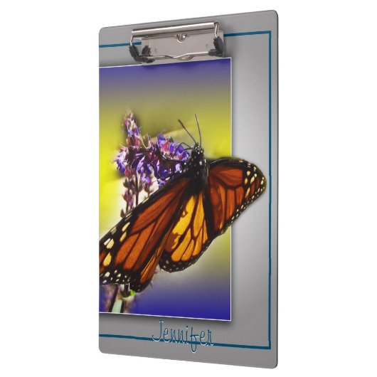 Een beetje zoete vlinder klembord (Links)