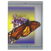 Een beetje zoete vlinder klembord (Achterkant)