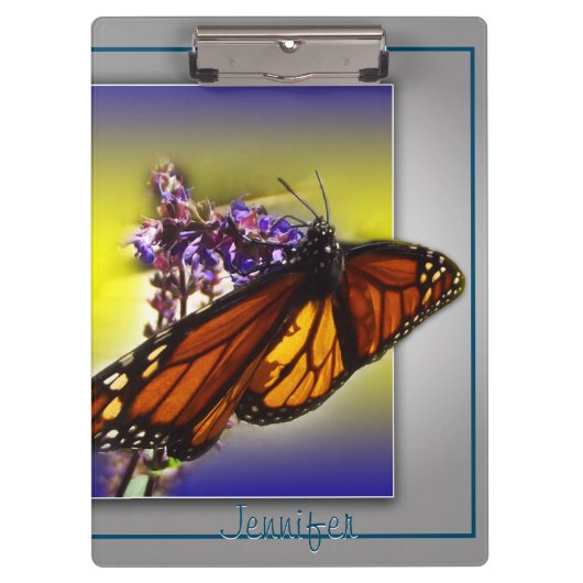 Een beetje zoete vlinder klembord (Voorkant)