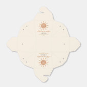 Een beetje zonnegeel Baby shower Bedankdoosjes (Uitgevouwen)