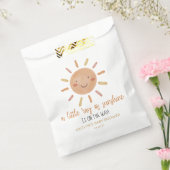 Een beetje zonnegeel Baby shower Bedankzakje (Gezegeld)