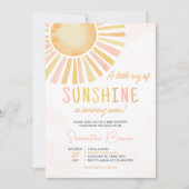Een beetje zonnestraal Baby shower Kaart (Voorkant)
