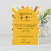 Een beetje zonnestraal is onderweg kaart (Staand voorkant)