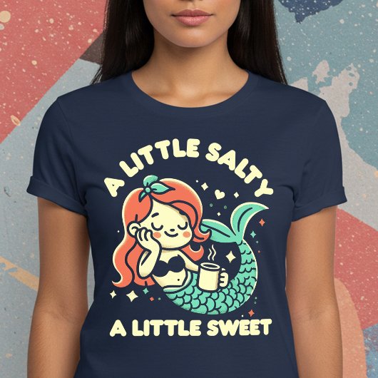 Een beetje zout een beetje zoet Tri-Blend shirt