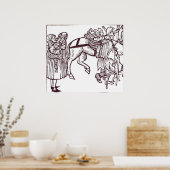 Een Beggar-familie Poster (Keuken)