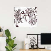 Een Beggar-familie Poster (Thuiskantoor)