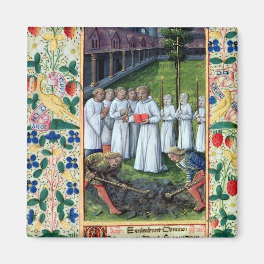 Een begrafenis magneet (Voorkant)