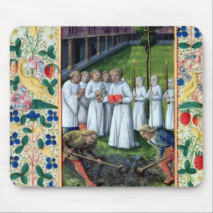 Een begrafenis muismat