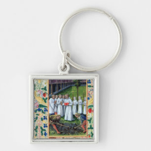 Een begrafenis sleutelhanger