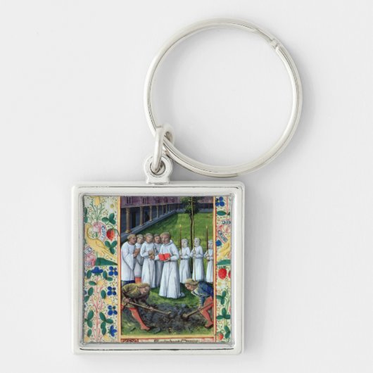 Een begrafenis sleutelhanger (Voorkant)