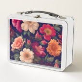 Een behang met een bloemmotief (Voorkant)