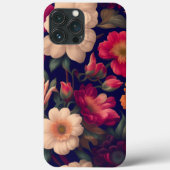 Een behang met een bloemmotief Case-Mate iPhone case (Achterkant)